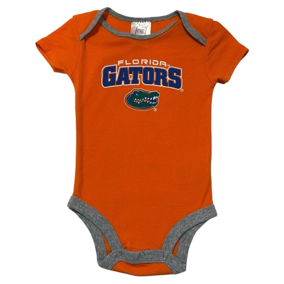 Pro Edge Other - Florida Gators Baby Bodysuit 12M Orange Gray Trim NCAA Onesie by ProEdge